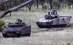 Hanwha AS21 Redback, Rheinmetall KF41 Lynx, Project Land 400 Phase 3 Risk Mitigation Activity Australian Army